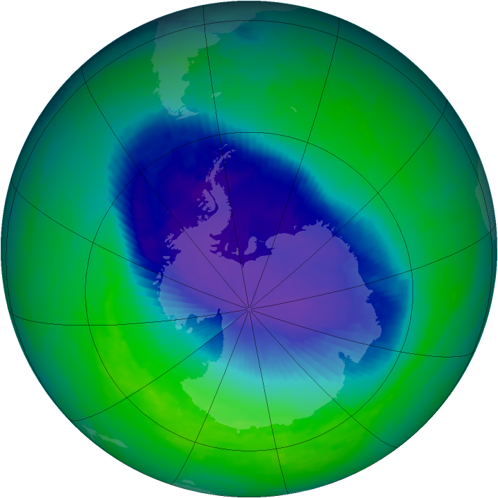 Ozone Map 1993-11-11
